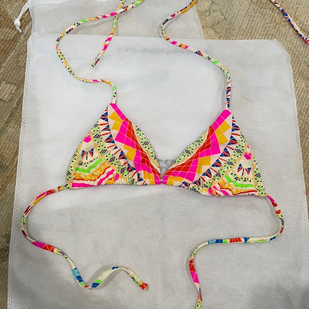 Mara Hoffman triangle bikini top
